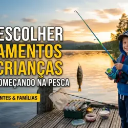 Como escolher Equipamentos para Crianças que estão começando na Pesca