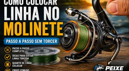Como Colocar Linha no Molinete