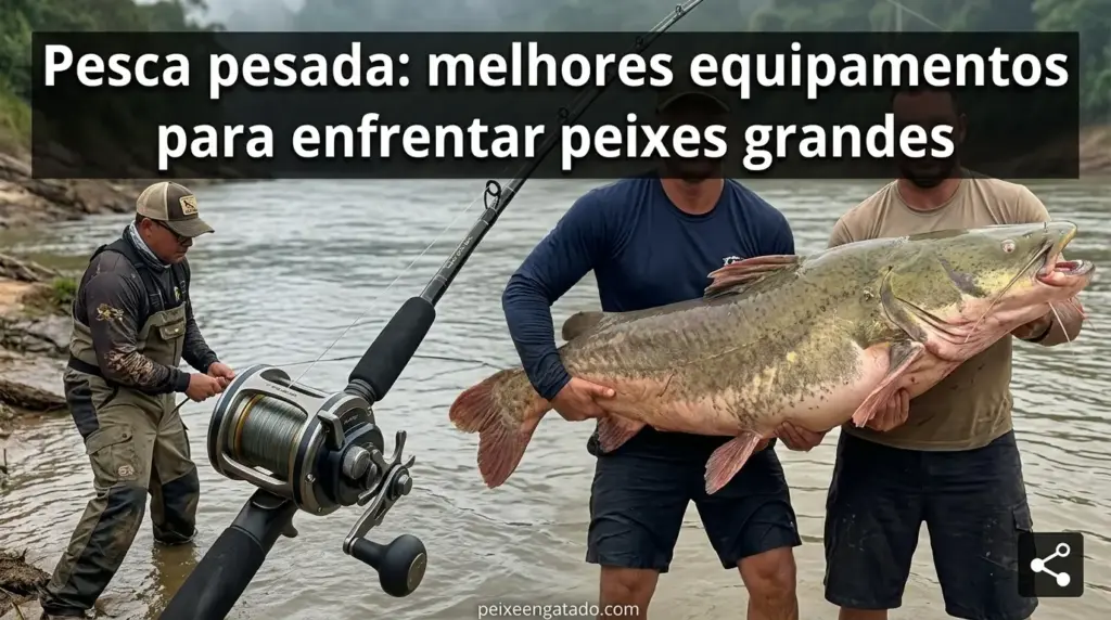 Melhores equipamentos para pesca pesada