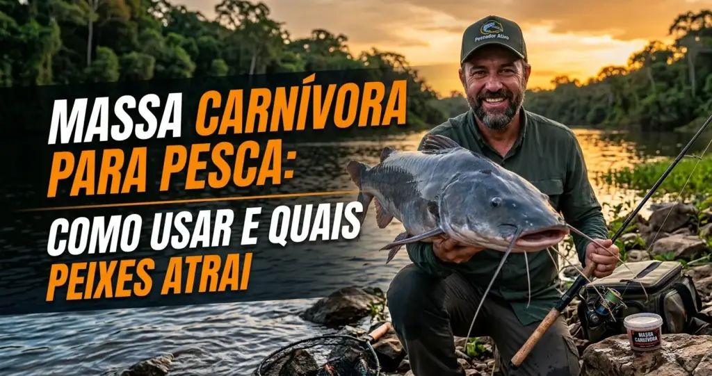 Massa Carnívora para Pesca: Como Usar e Quais Peixes Atrai 1 Massa Carnívora para Pesca: Como Usar e Quais Peixes Atrai