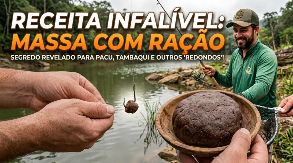 Massa de Pesca com Ração: Receita Barata e Eficiente 1 Massa de Pesca com Ração