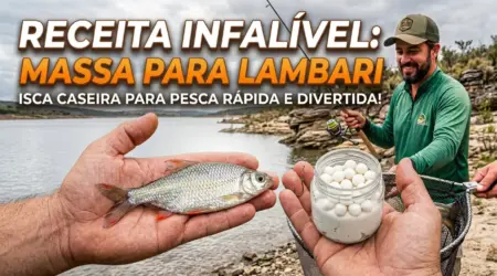 Massa para pescar lambari